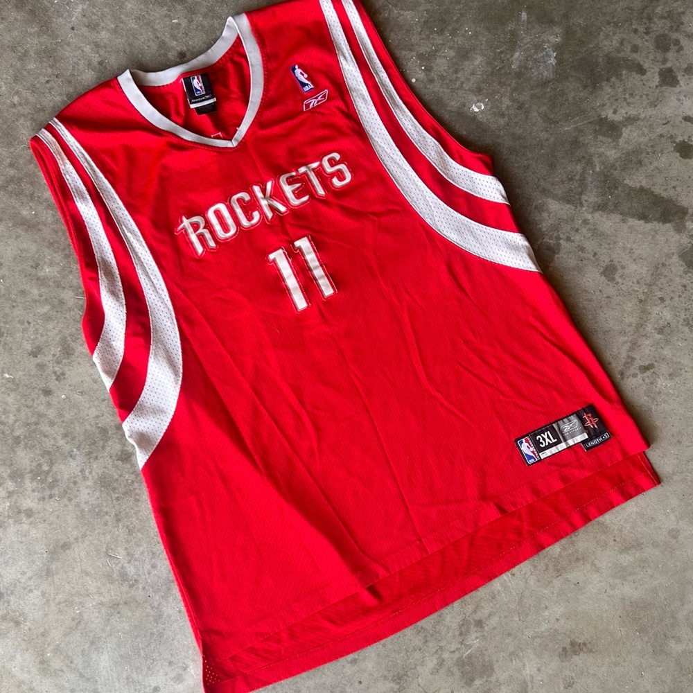 Houston Rockets Basketball Jersey Yao Ming Size XXX - Large